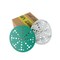 Legit Grit 6 inch Sand paper Disc, 49-Hole, Mixed Grit - Sample, GRITS: 80/120/150/180/220 2 of each, 10PK LG6-49SAMP1-10 - alternate 2
